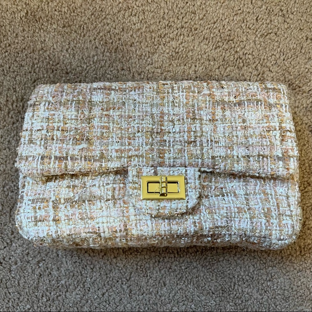 Tweed purse